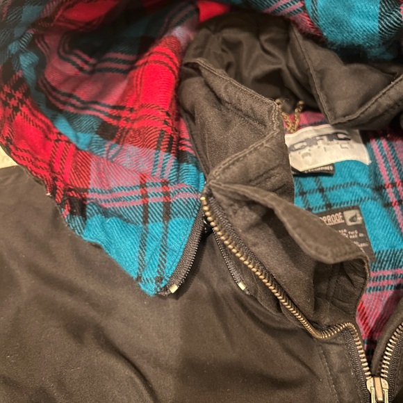 Pacific Trail Red and Blue Plaid Jacket - Picture 8 of 9